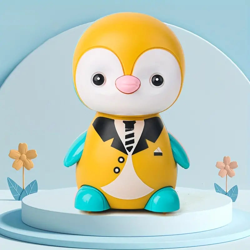 1Pc Press & Go Cute Shape Little Penguin
