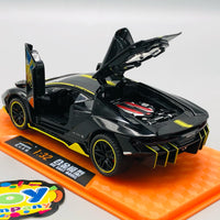 1:32 Diecast Lamborghini Centenario With Acrylic Display Box - Black
