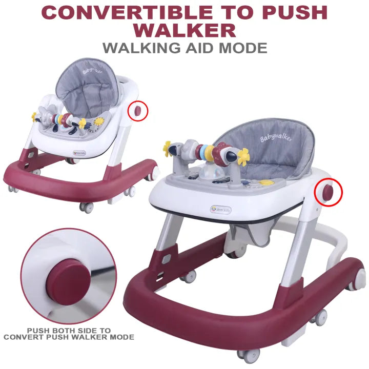 Convertible Baby Walker With Light & Music