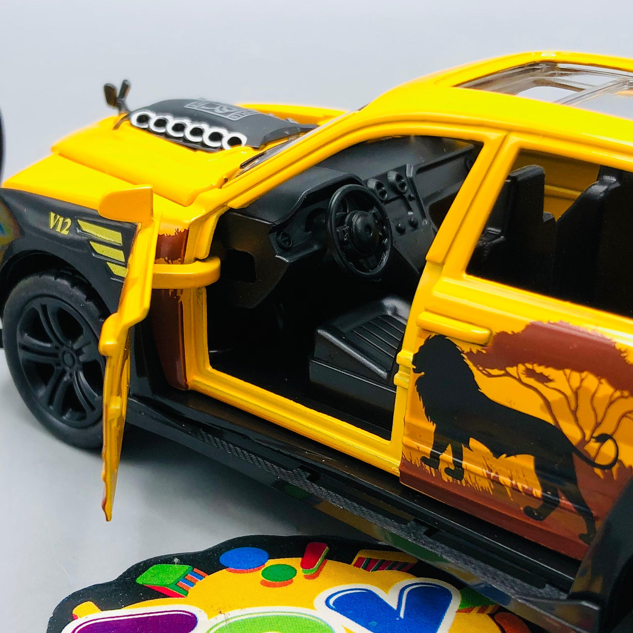 1:28 Mini Diecast Rolls Royce Modified Model - 1Pc