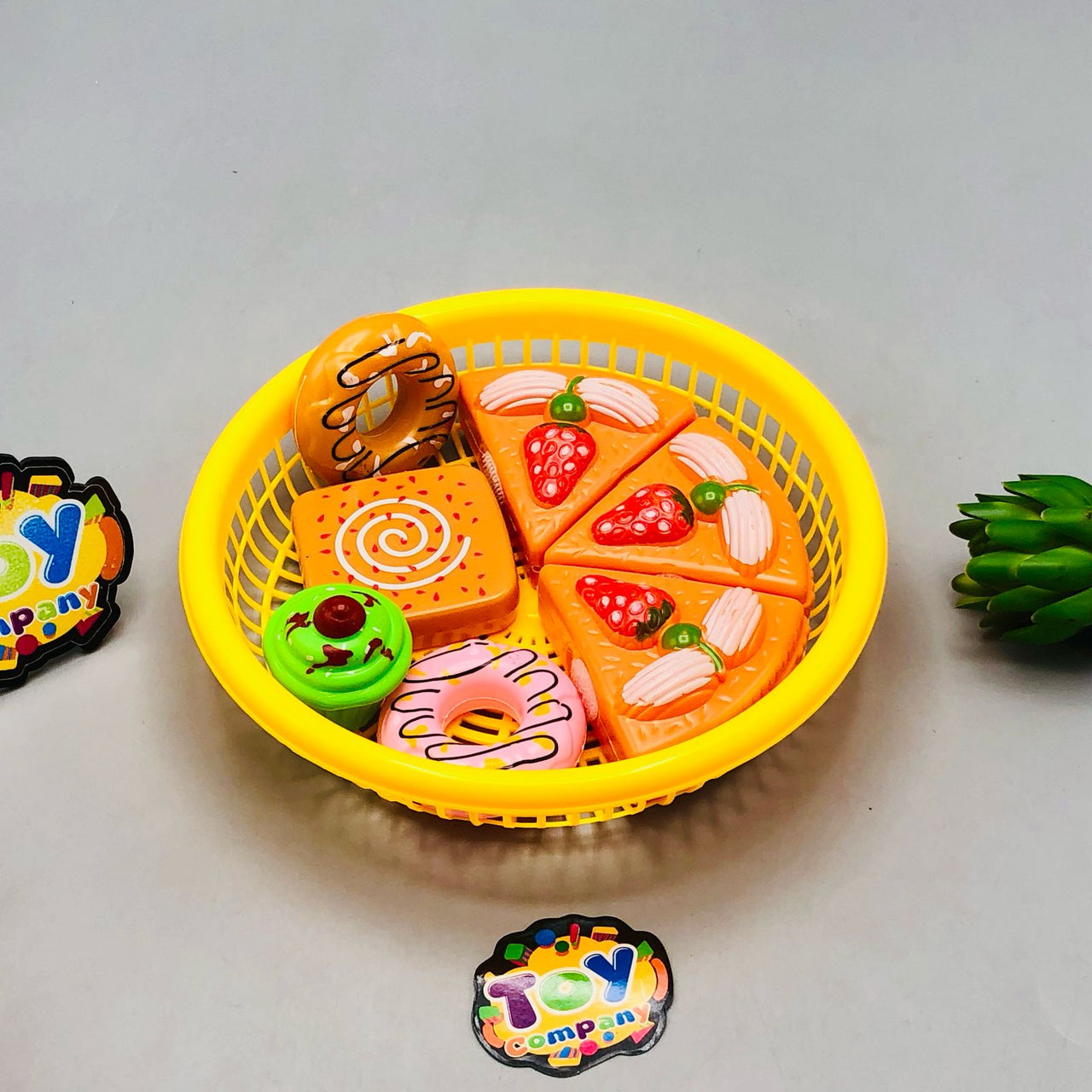 17Pcs Pretend Play Fast Food Set