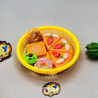 17Pcs Pretend Play Fast Food Set