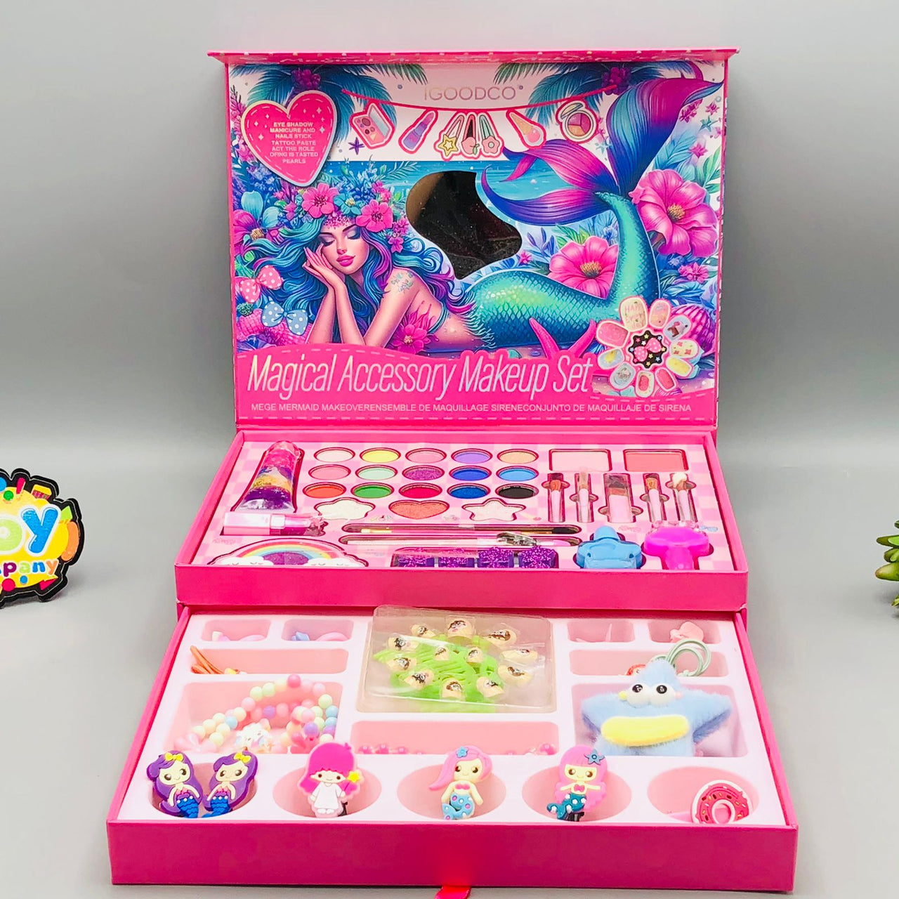 51Pcs Magical Luxury Makeup & Jewellery Set