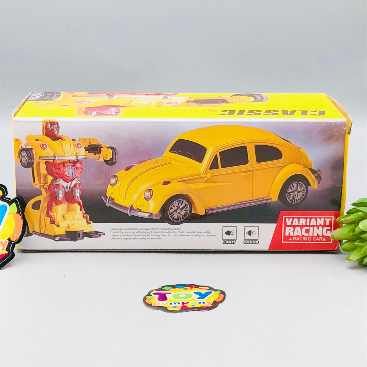 Electric Deformation Beetle Car With Light & Sound