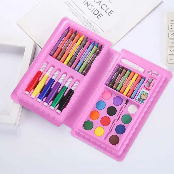 42Pcs Drawing & Painting Art Box For Girls - Assortment