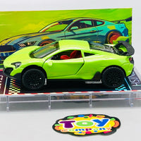 1:64 Diecast McLaren With Acrylic Display Box - Green