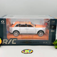 1:22 RC Diecast Rolls Royce Model Car With Smoke