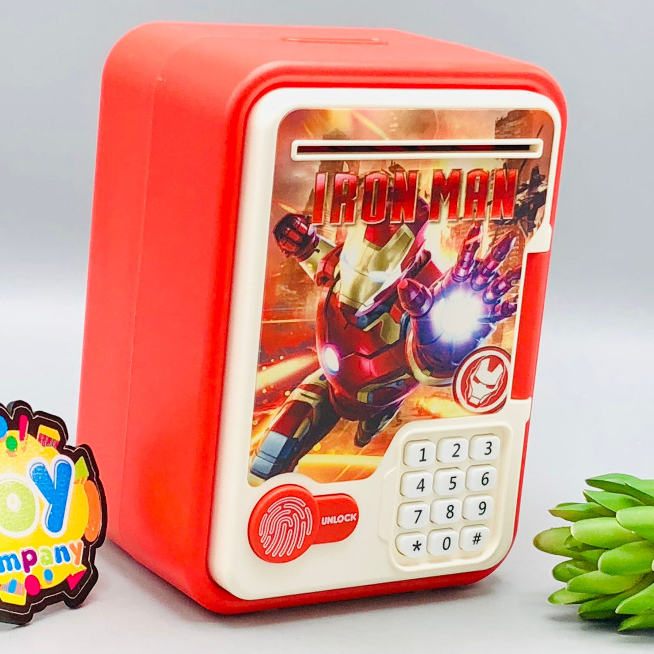 Ironman Fingerprint & Password Unlock ATM Machine