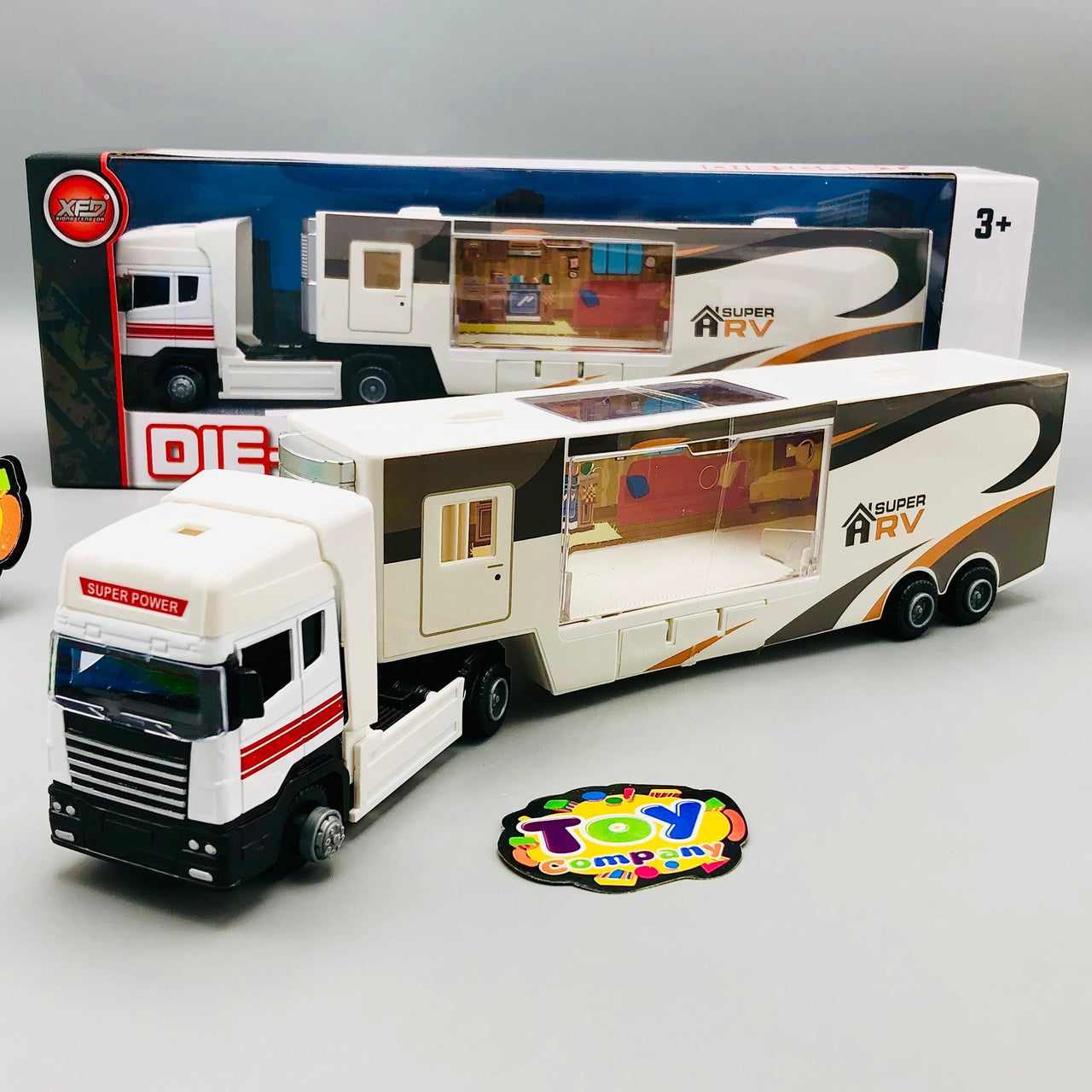 ARV Diecast Model Container Truck