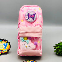 Premium Kuromi Themed Kids Pencil Pouch