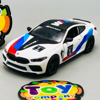 1:38 Kinsmart BMW M8 Competition Coupe Livery Edition