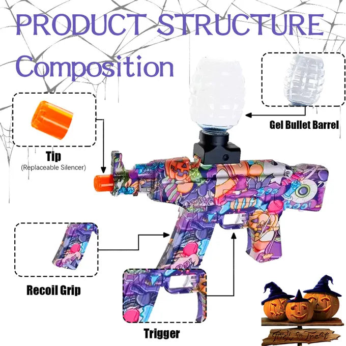 Rechargeable AK47 Gel Blaster Shooting Elite Gun