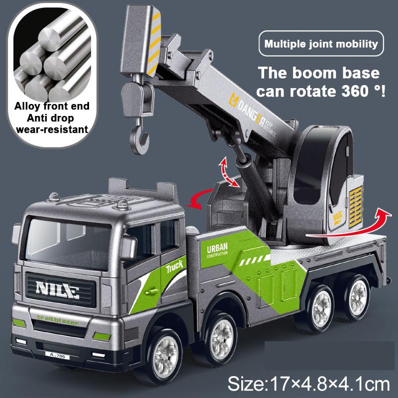 1Pc Alloy Engineering Truck Model  - Assortment