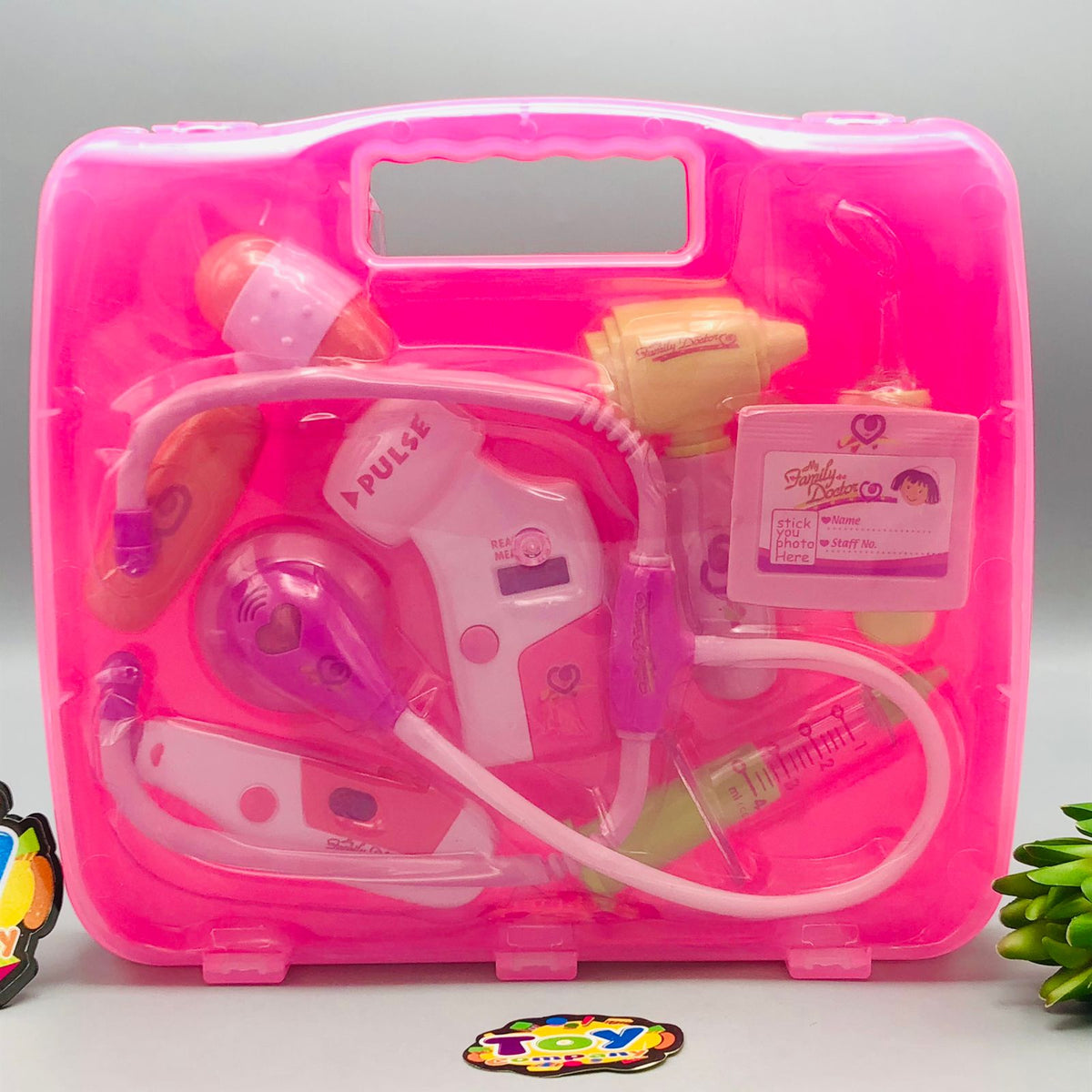 8Pcs Pretend Play Doctor Set With Light