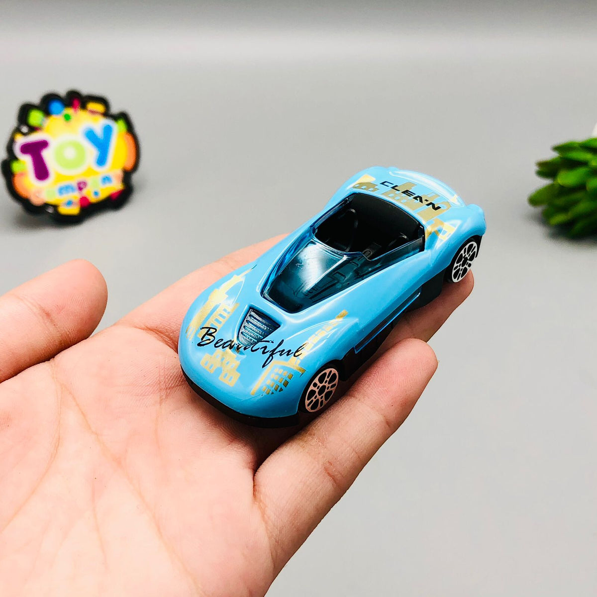 Diecast 300Kmh Inertial Power Cars - 6Pcs