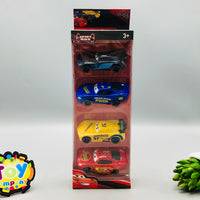 4Pcs Diecast Mini McQueen Cars Set