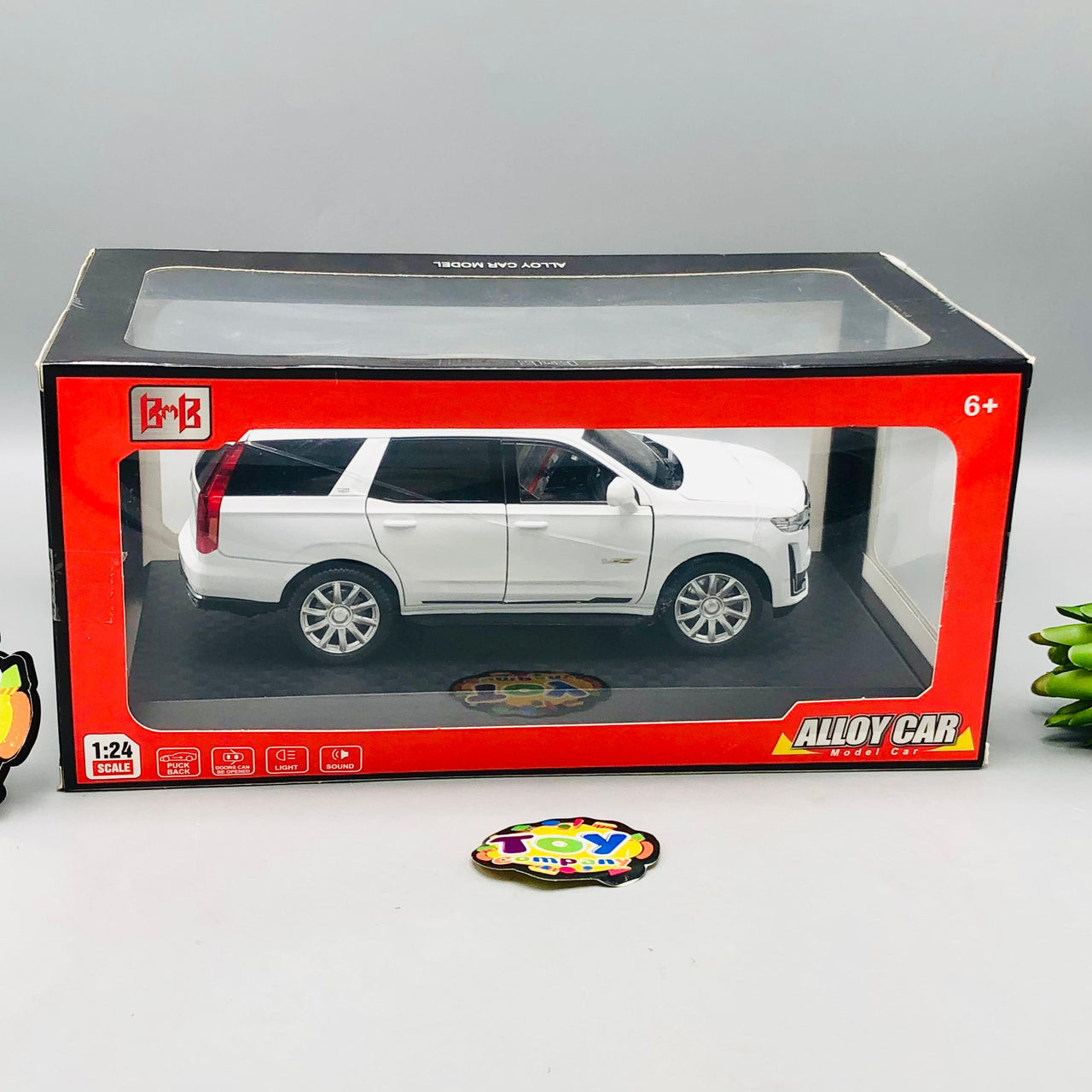 1:24 Diecast Cadillac Escalade 600 Simulation Model