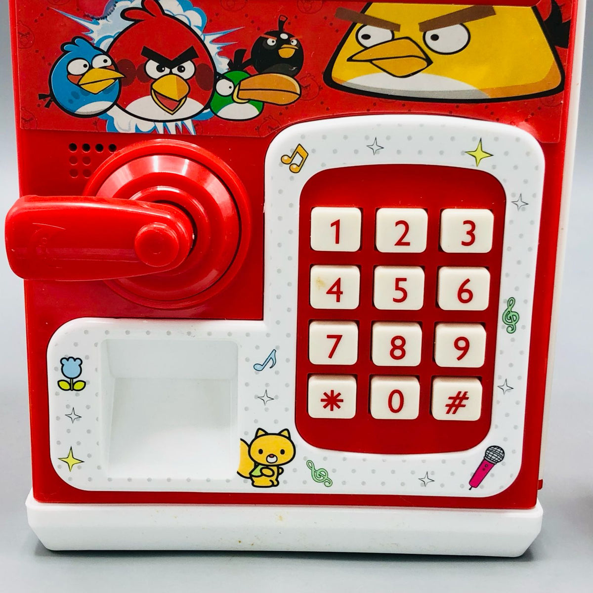 Angry Bird ATM Bank with Finger Print & Password Lock