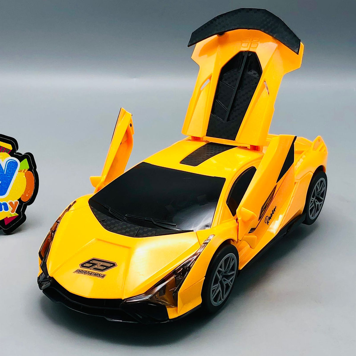Automatic Cool Racing Car With Door Lights