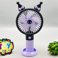 Sanrio Rechargeable Mini Handheld & Desktop Fan