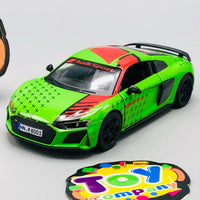 1:36 Kinsmart 2020 Audi R8 Coupe Livery Edition