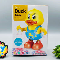 Electric Dancing Funny Duck With Light & Music