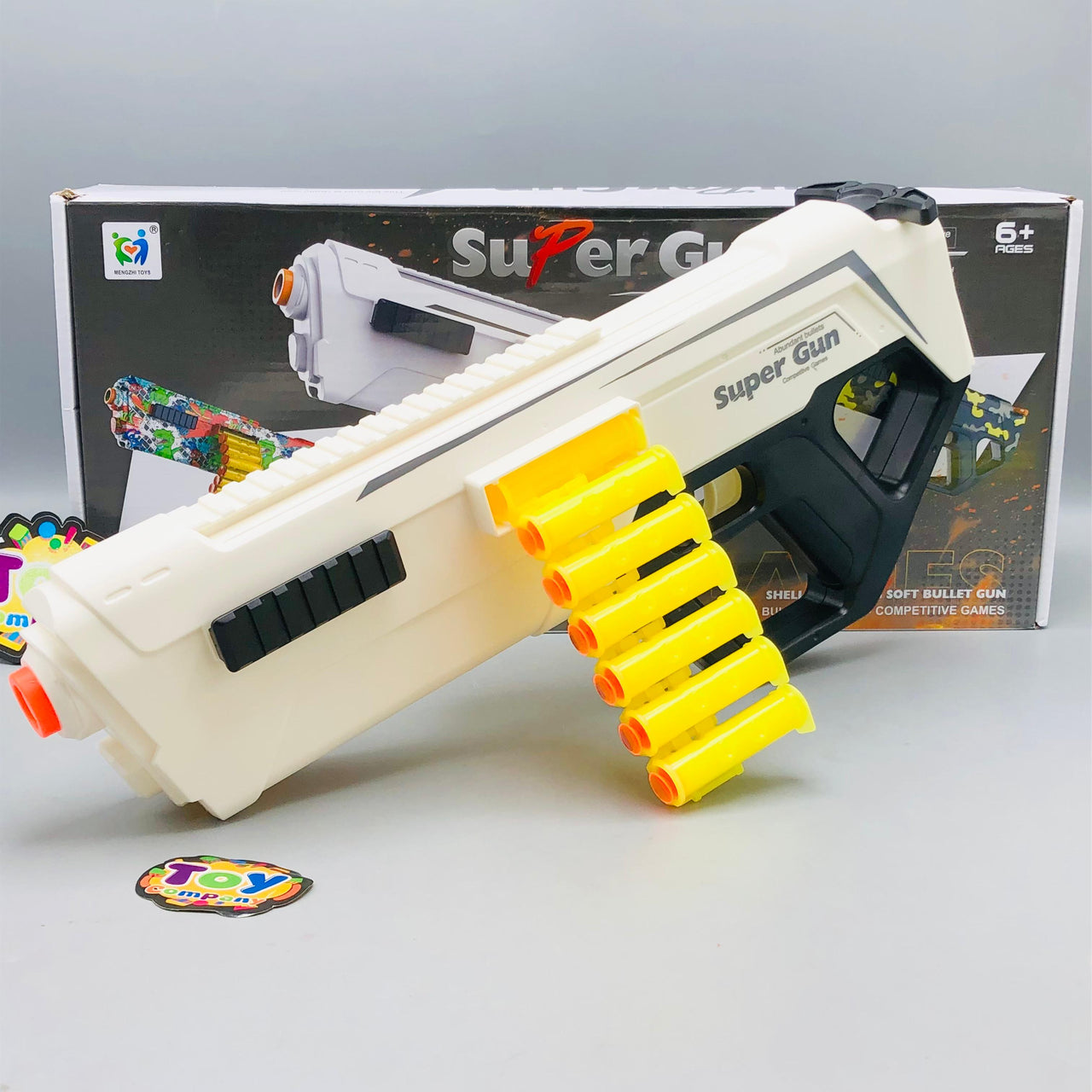 Manual Shell Throwing Soft Bullet Shooting Gun
