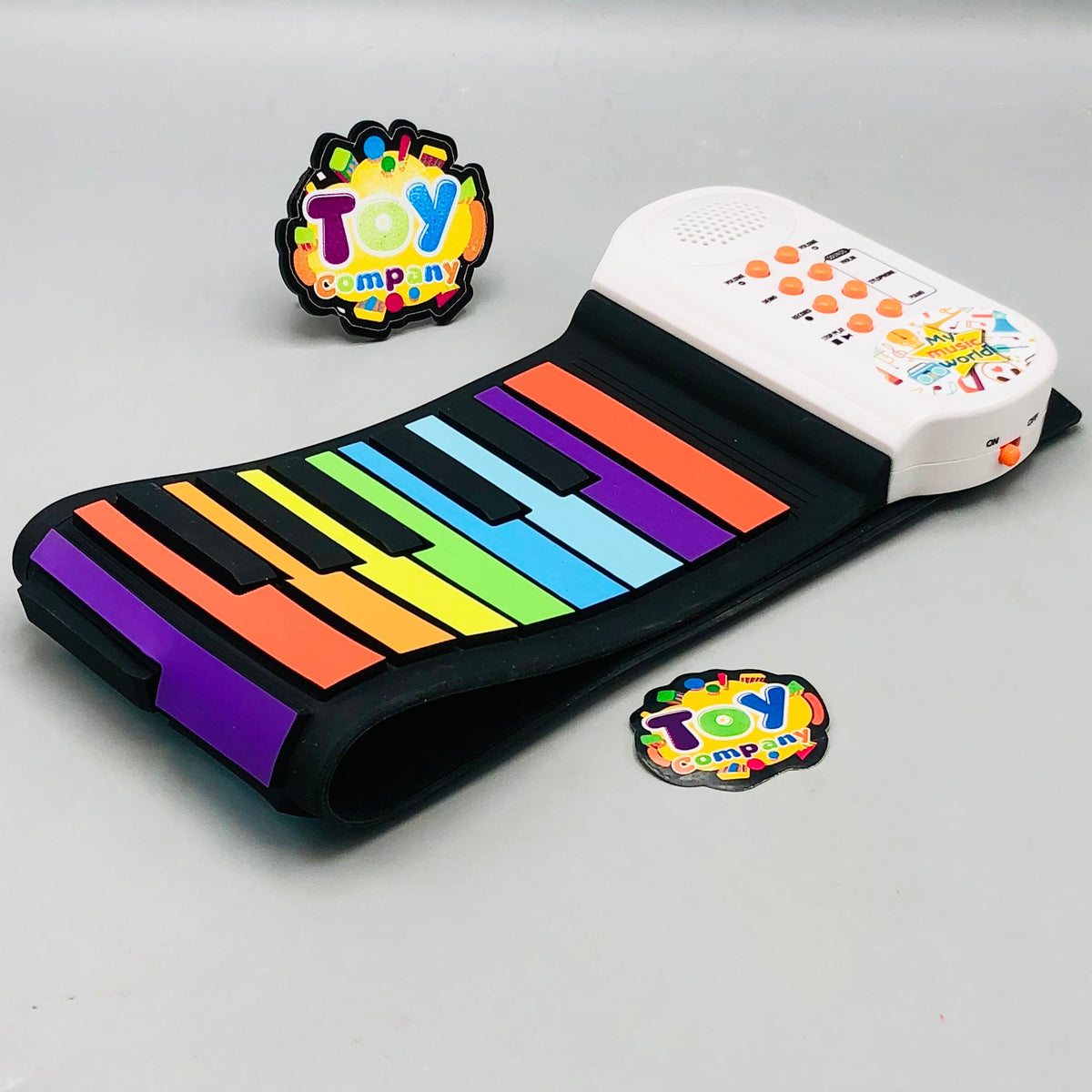 37 Keys Kids Roll Up Musical Piano