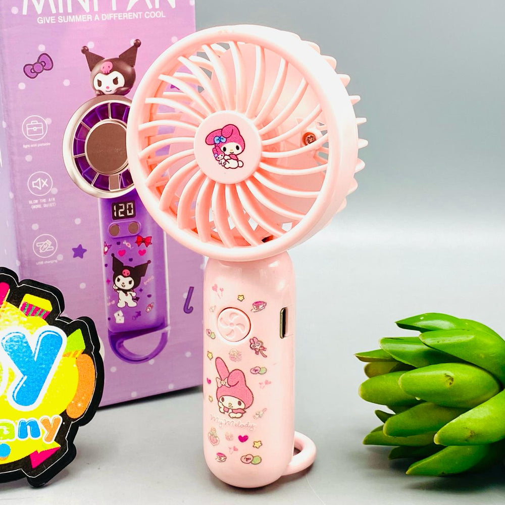 Rechargeable Mini My Melody Hand Fan