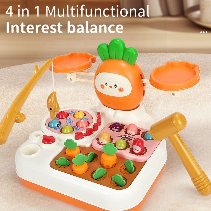4in1 Multi-functional Cute Carrot Game