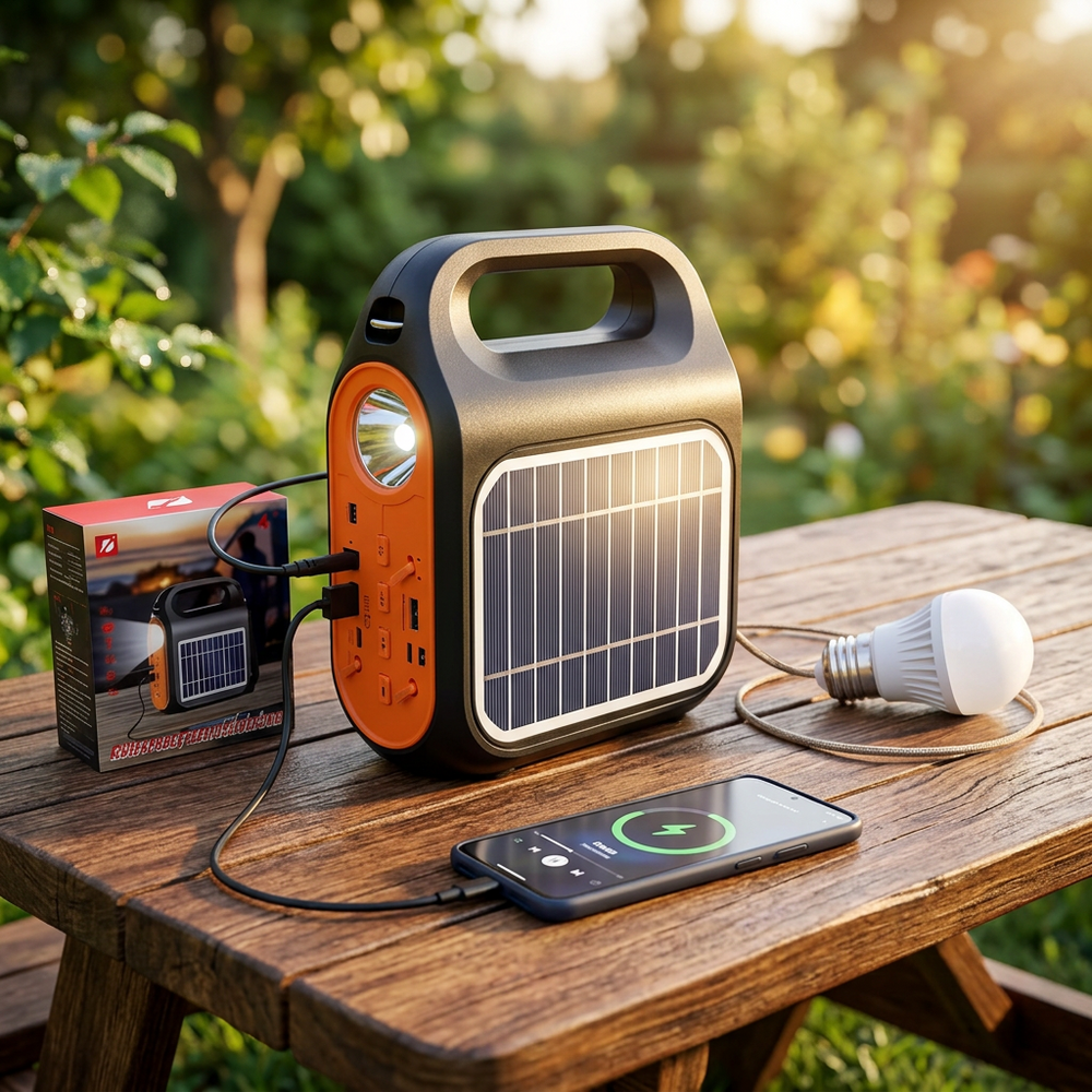 4inch Multi-Functional Solar portable Speaker 