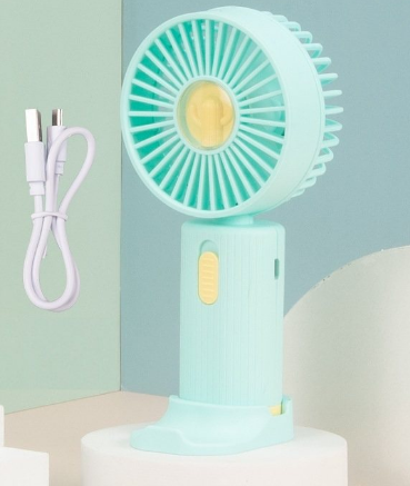 Portable Fan With Mobile Phone Bracket