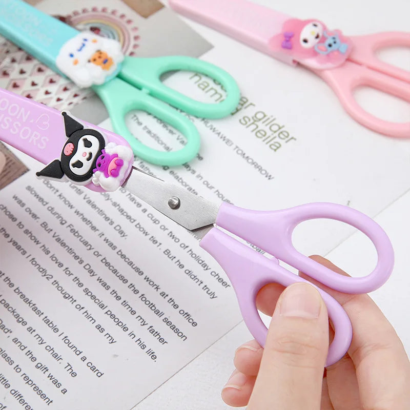 Student Safety Scissor With Cover Cap - Assortment