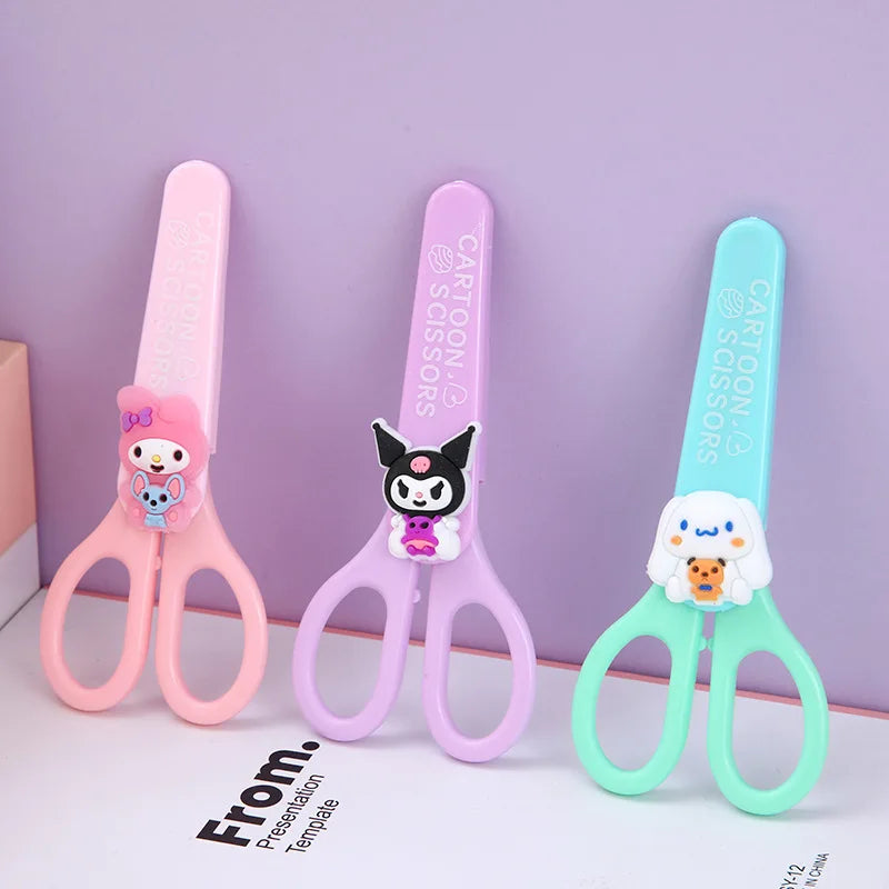 Student Safety Scissor With Cover Cap - Assortment