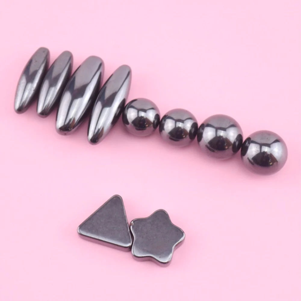 10Pcs Black Magnet Balls