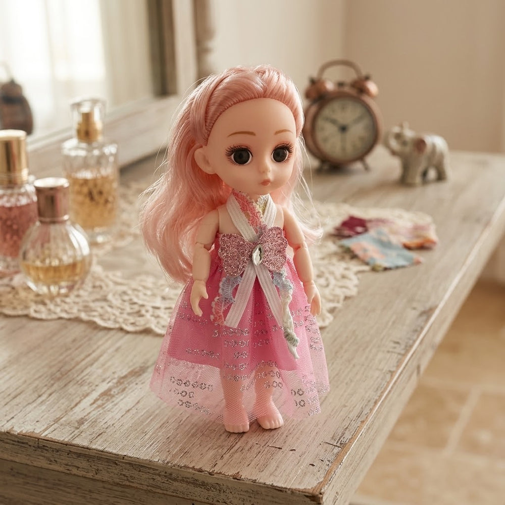 5.5 Inch Cute Mini Doll - 1Pc