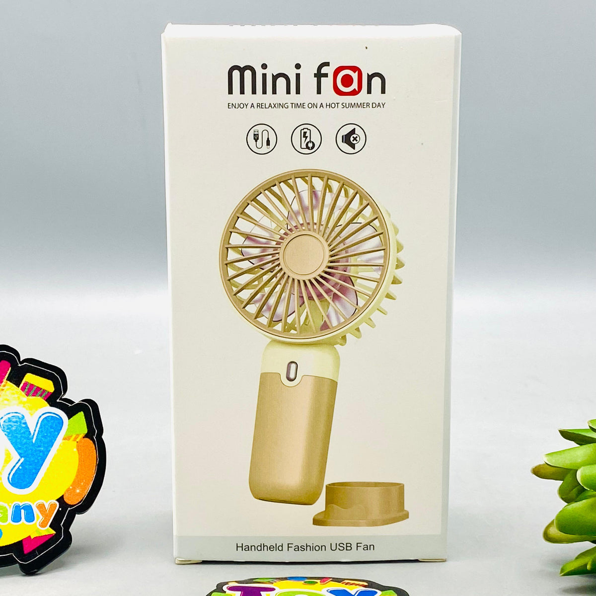 5.5" Rechargeable & Handheld Mini Cooling Fan