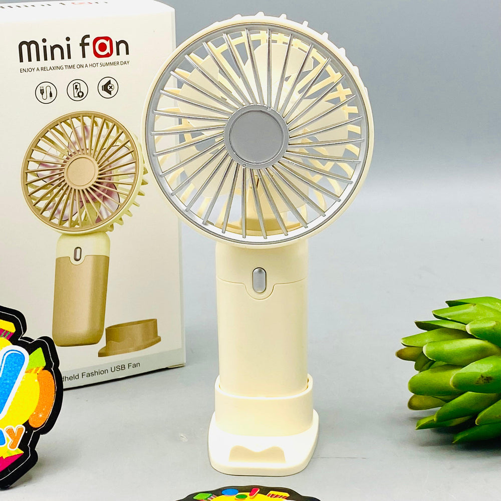 5.5" Rechargeable & Handheld Mini Cooling Fan