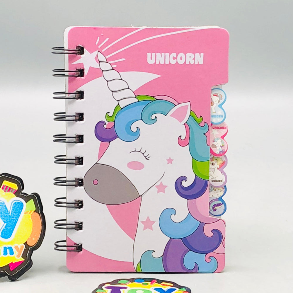 5.5" Unicorn Mini Pocket Diary - 1Pc