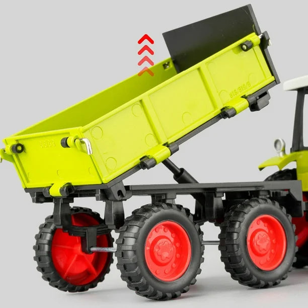 Diecast Vintage Tractor Model With Light & Sound