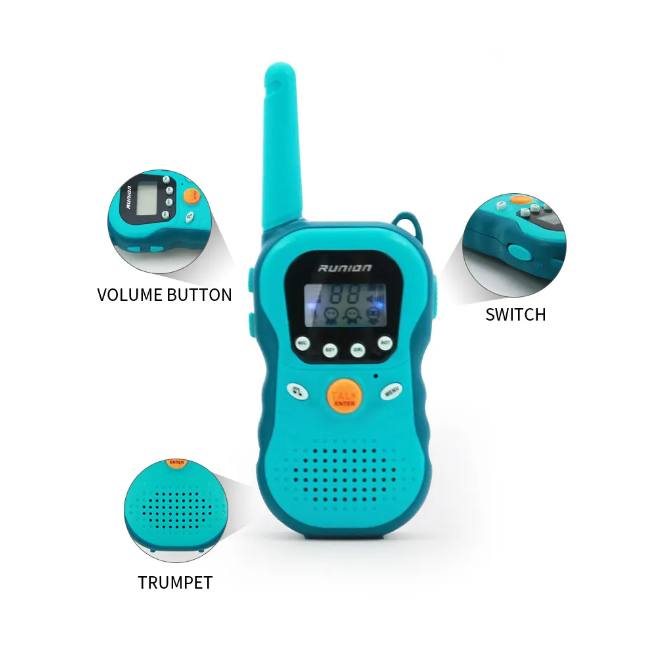 2Pcs Kids Voice Changer Walkie Talkie