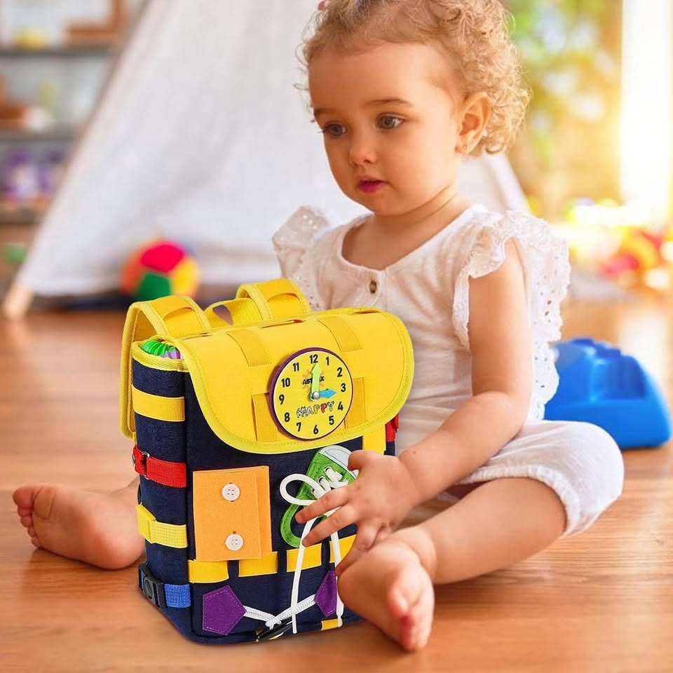 Multi-functional Montessori Activity Backpack
