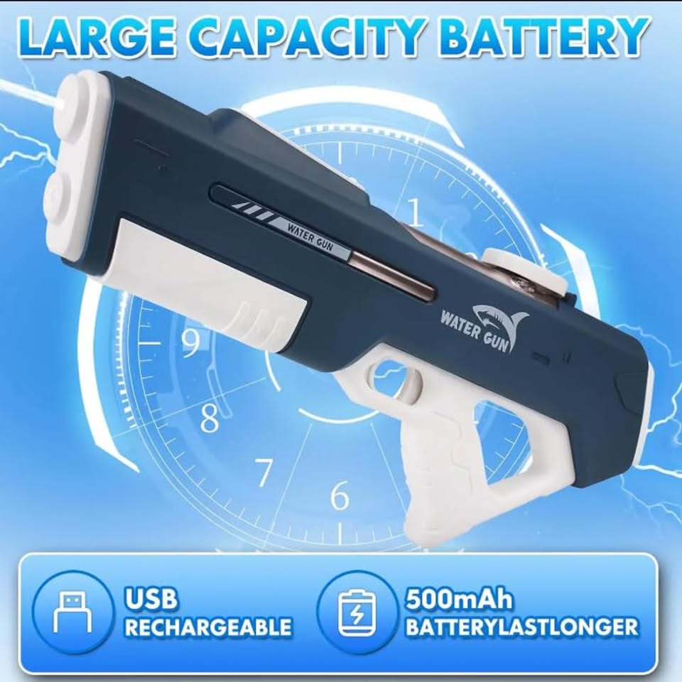 Electric Rechargeable Strong Power Water Gun