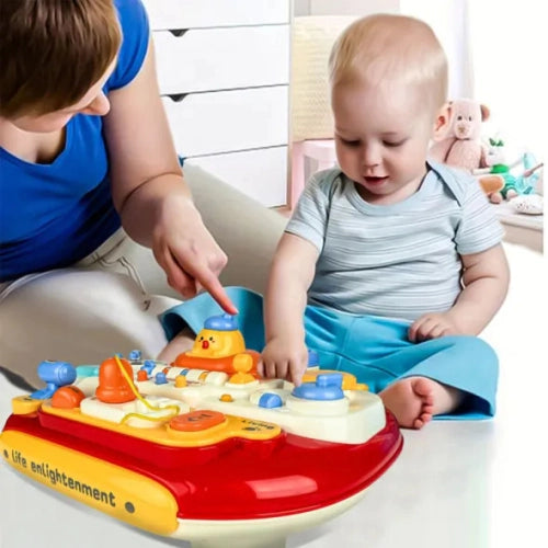 Multi-functional Toddlers Puzzle Activity Table