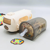 500ml Cute Bear Bus Design Kids Water Bottle - Beige
