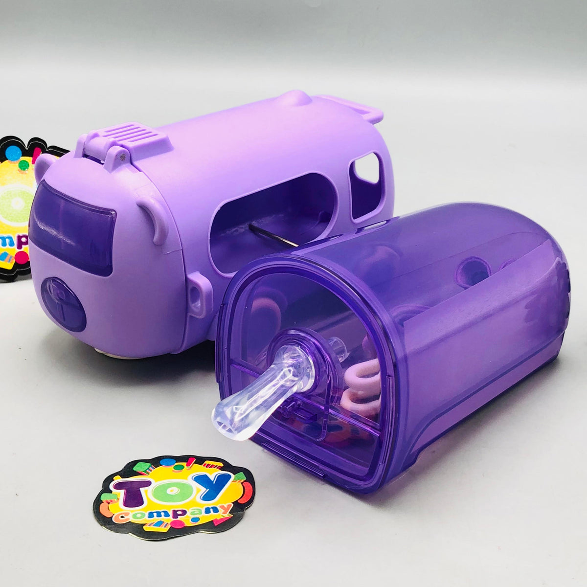 500ml Cute Bear Bus Design Kids Water Bottle - Purple