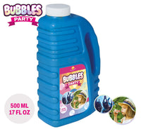 500ml Colorful Bubble Liquid Solution Bottle