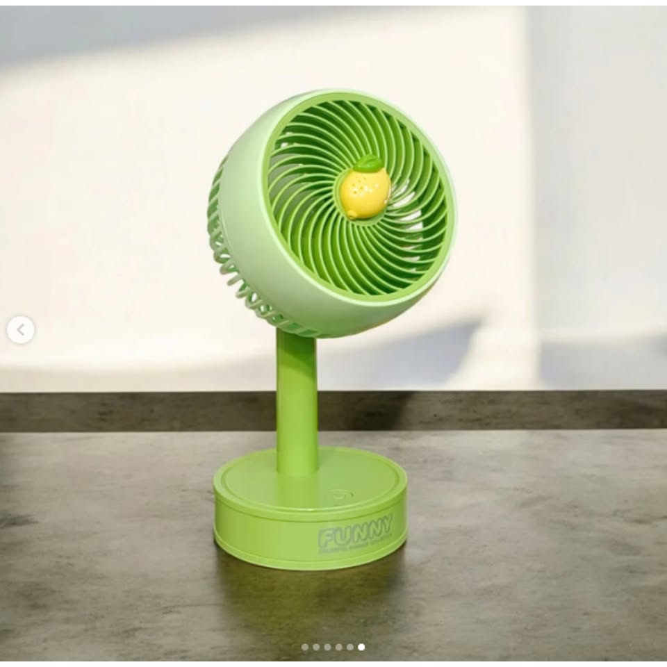 Rechargeable Fruit Minimal Desktop Fan