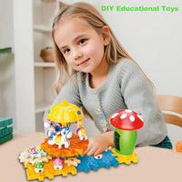 38Pcs DIY Electric Rotating Gear Building Blocks