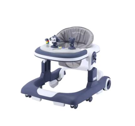 Multi-functional 3in1 Baby Monkey Musical Walker - Blue